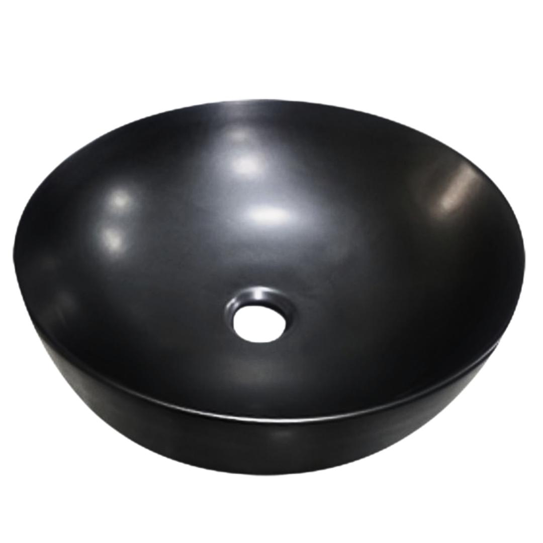 Muett Onyx Matte Round Above-Counter Basin