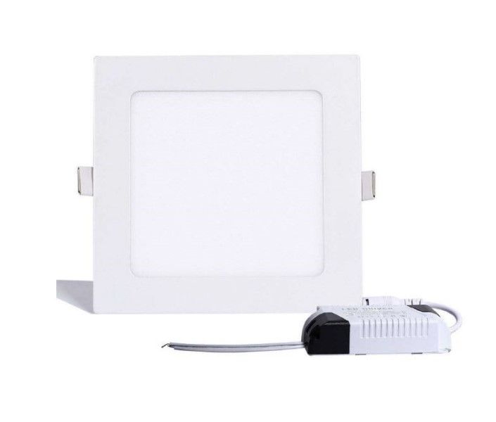 18W 85-265V 220x220mm Square LED Down Light 6000K