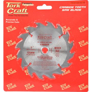 Blade Tct 125 X 16T 16/13 General Purpose Wood