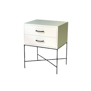 Everest Side Table Two Drawer