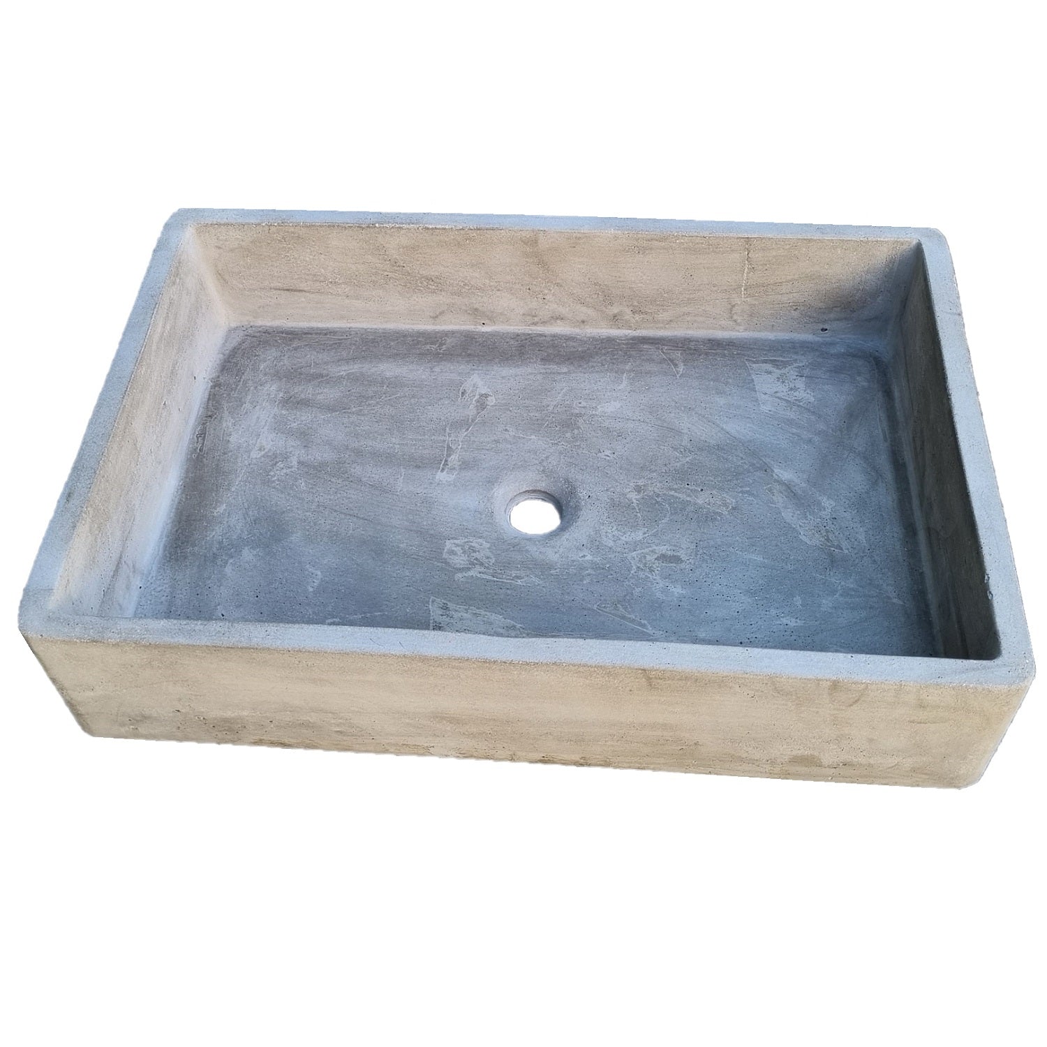 Large Cement Basin Concrete Sink for Kitchen or Bathroom