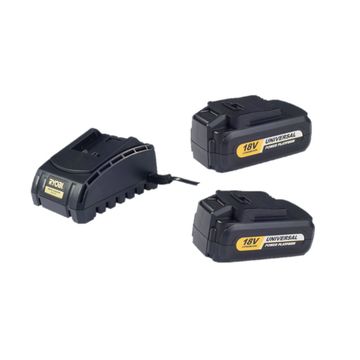 Ryobi  18V BATTERIES AND CHARGER KIT (XB3000 X2, XPP2700)