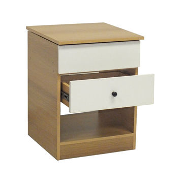 Orion Lift Side Table - White - Fine Living