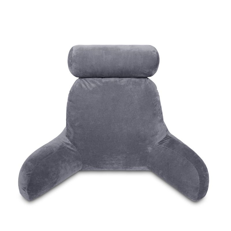 GreenLeaf Deluxe Comfort Reading Pillow – Grey