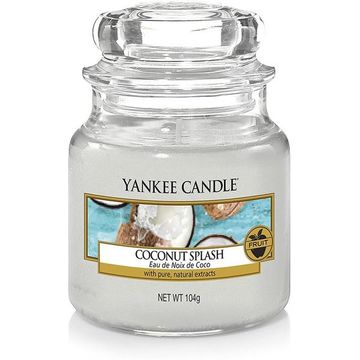 Yankee Candle Coconut Splash Small Jar Retail Box No