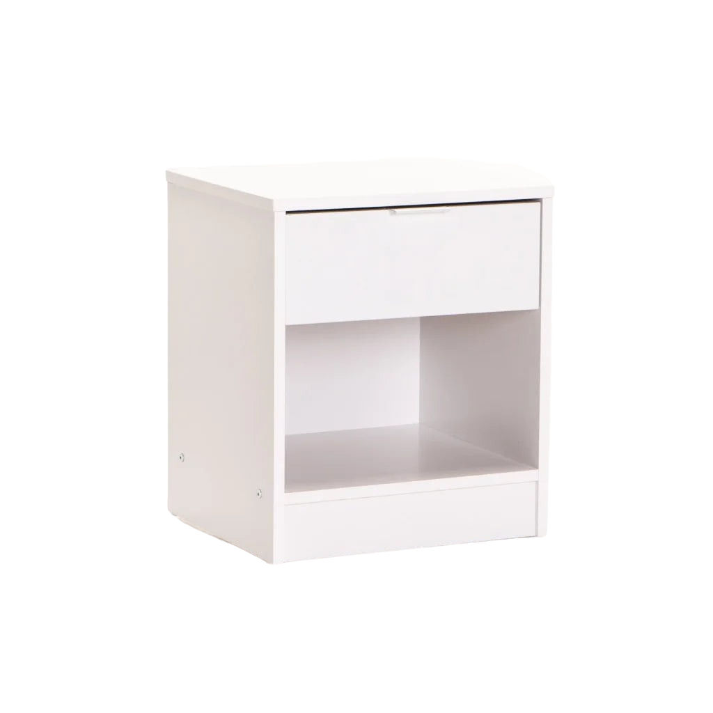 Vividitto - Marlini 1 Drawer Pedestal - White