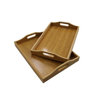 Rectangular Bamboo Tray