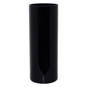 Black Cylinder Vase Base