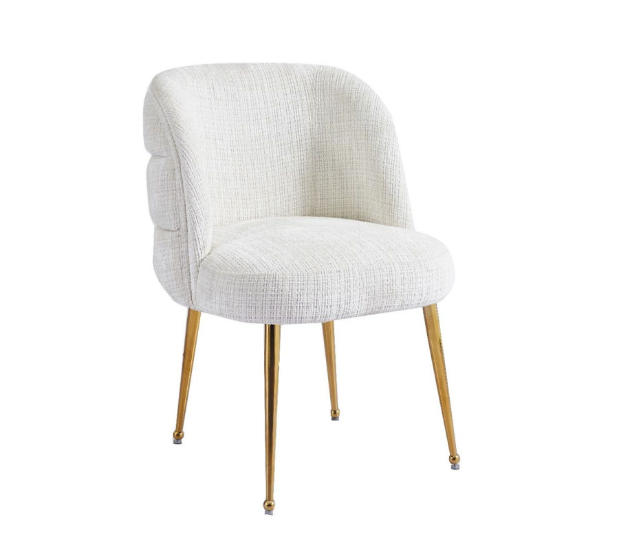 Luxurious Modernity: Versatile Contemporary Dining Chair - Devine White