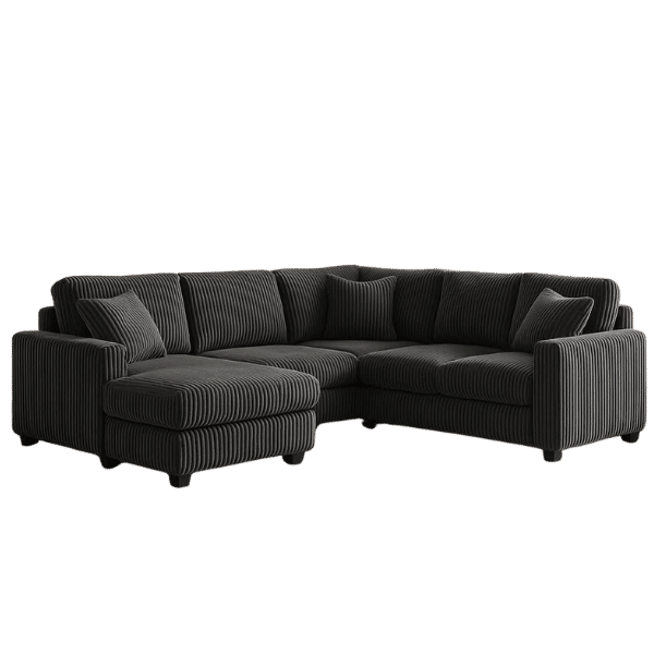 Innofurn-L-Shaped Couch Full Set