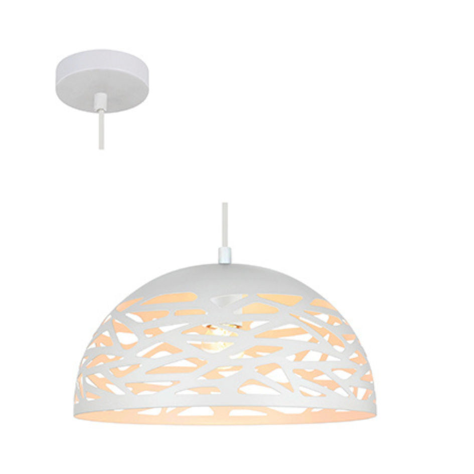 METAL Pendant 1 X E27 300MM DIA Radiant Lighting