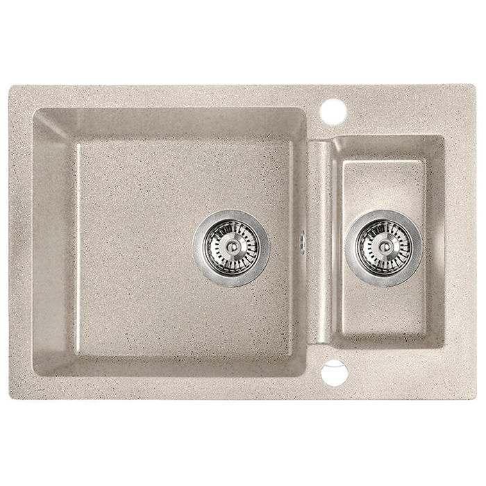 Laveo Celia Granite Sink 1.5 Bowl - Beach Sand