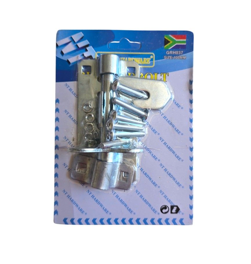 NT TOOLS  Galvanised Pad Bolt 100mm (with screws)