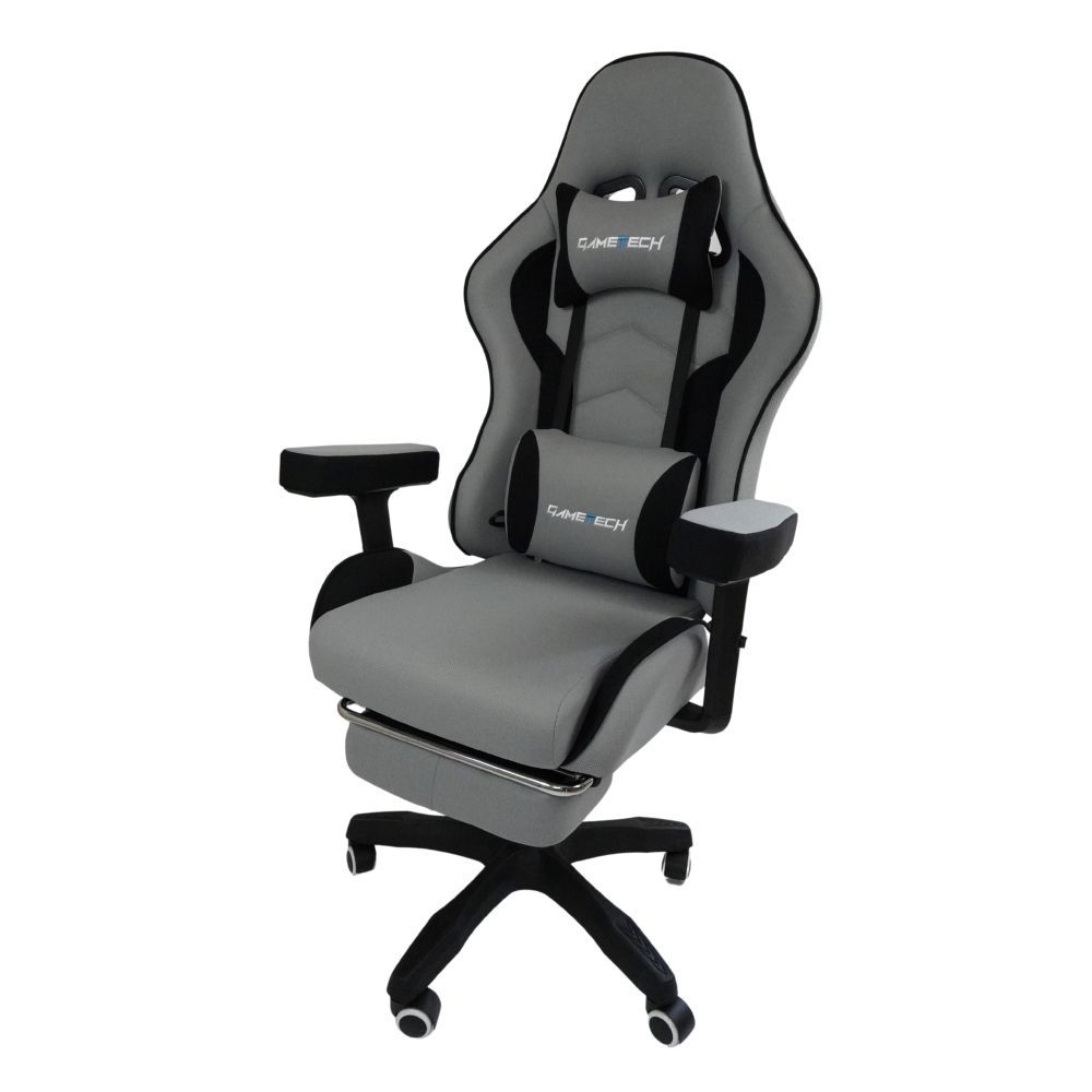 GameTech Premium Leica Grey Gaming Chair