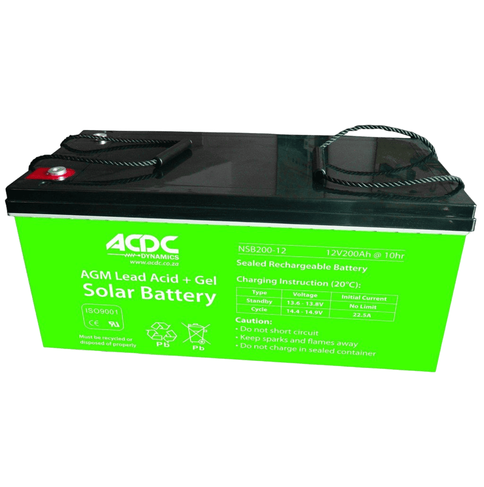 -12V 100Ah AGM Lead Acid And  Gel Solar Battery