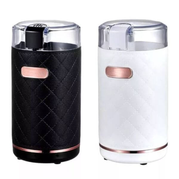 Electric Coffee Bean Grinder and Blender - Black