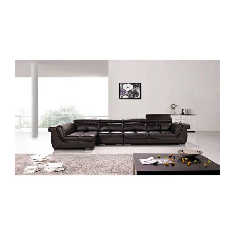 Baildon James Genuine Leather Corner Sofa