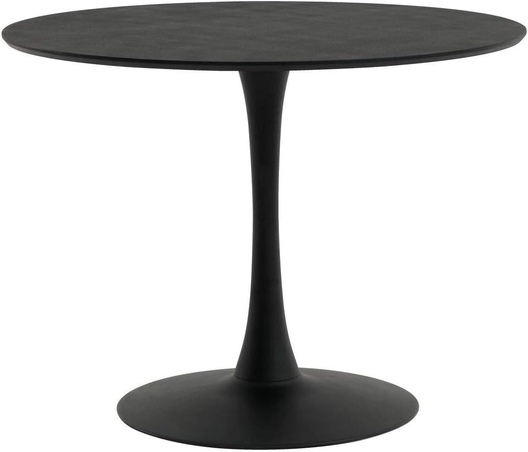 Round Dinning Table-Black