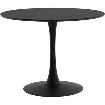 Round Dinning Table-Black