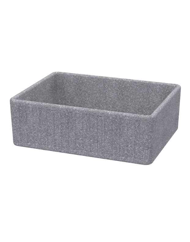 Home And Beyond Acacia Grey Butler Sink Reeded 595*450*200mm