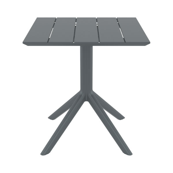 Siesta exclusive Paris 70x70 Dining Table - Dark Grey