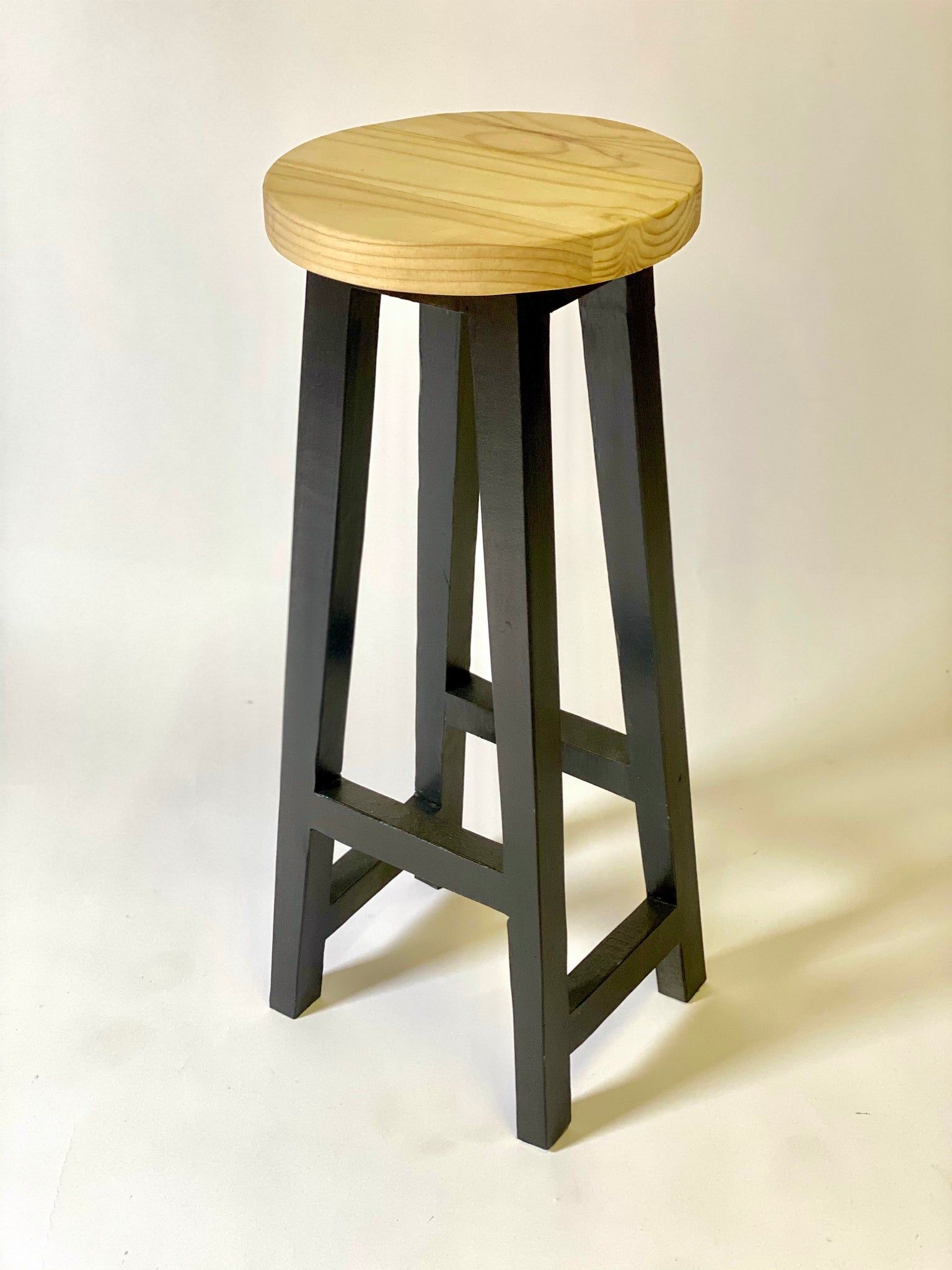 Entsha Bar Stool Black (H75cm)