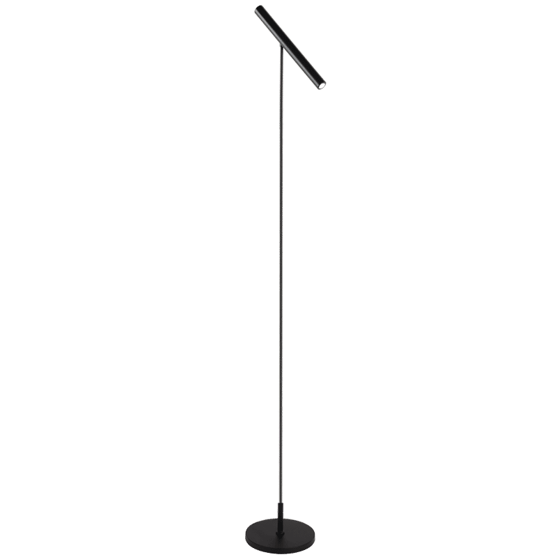 Metal LED Floor Standing Lamp On / Off Foot Switch
