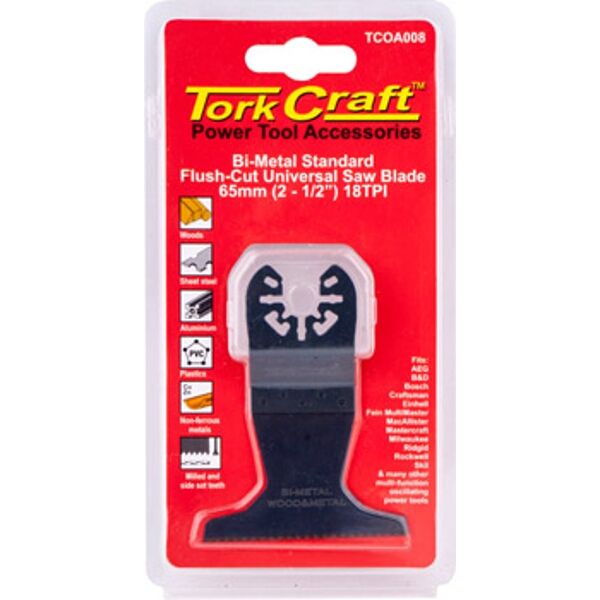 Quick Change Flush Cut Universal Saw Blade 65Mm(2-1/2