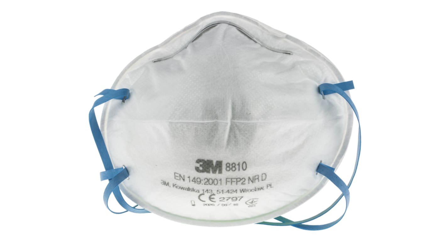 Particulate Respirator, FFP2, Unvalved, 8810 - 20 Pack