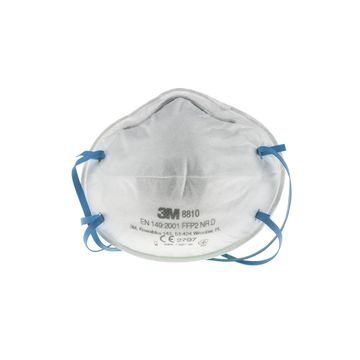 Particulate Respirator, FFP2, Unvalved, 8810 - 20 Pack