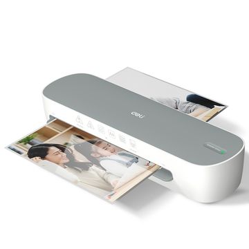 Deli A4 Laminator Machine, 80–125 Mic Pouches, Quick Warm-Up
