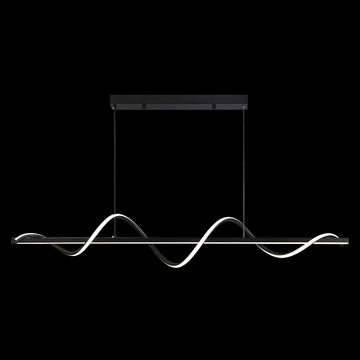 230v 50W LED Whisper Pendant (Black)