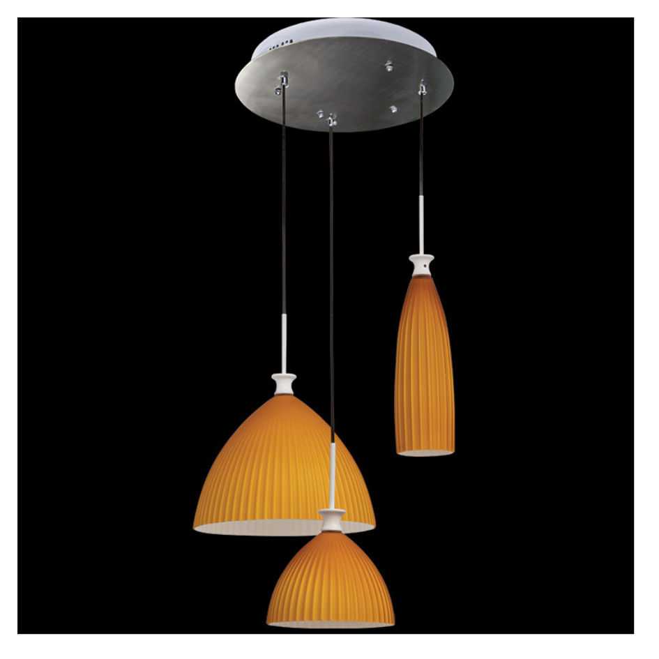 �230v 40W E14 Glass Round Cluster Pendant