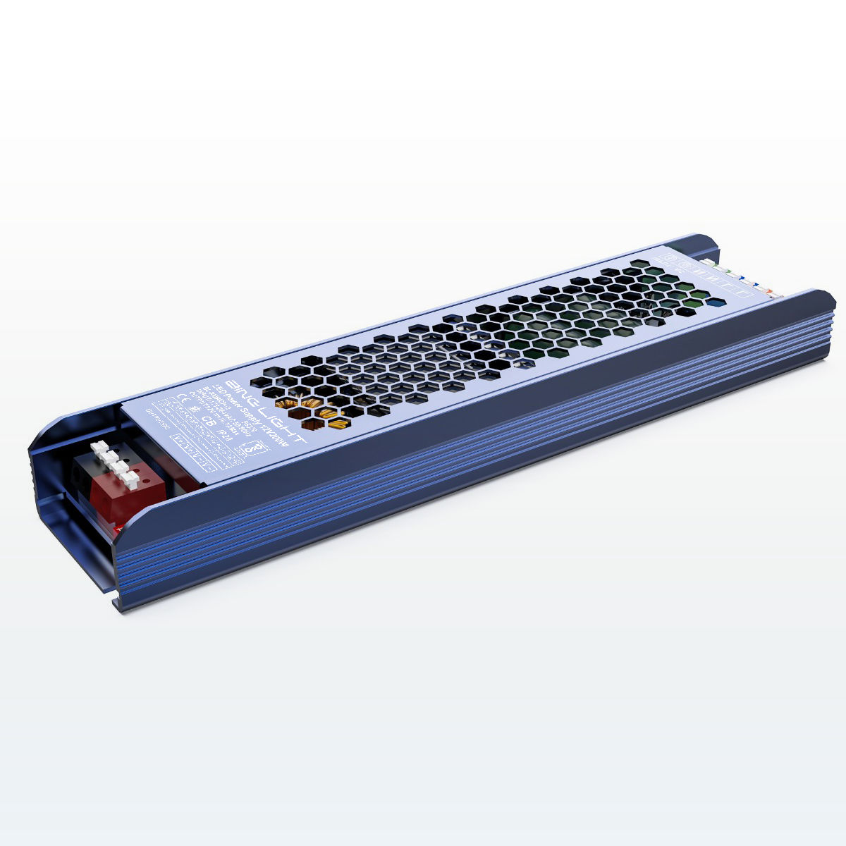 12V 16.7A 200W Dimmable Slim Cage Power Supply Bing Light High-Capacity LED Driver