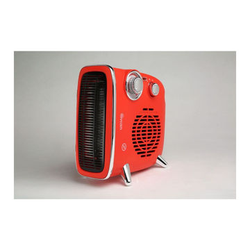 Swan Retro Red Vertical / Horizontal Fan Heater