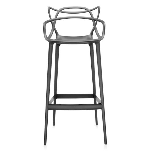 Elaris Masters Bar Chair Grey