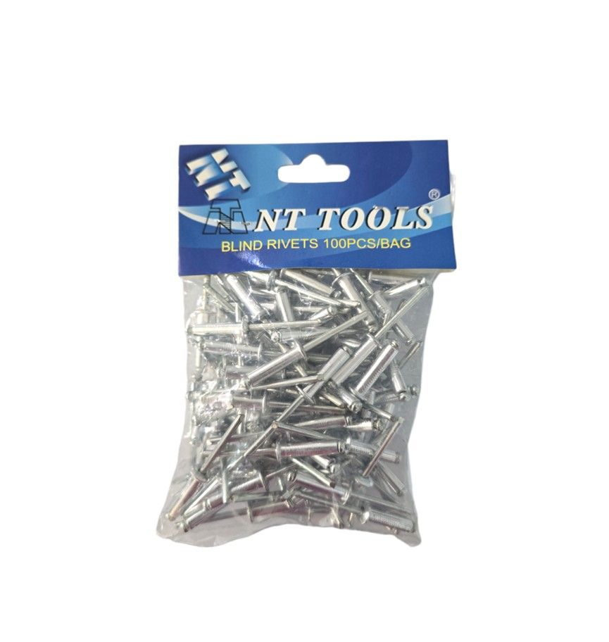 NT TOOLS Blind Pop Rivets 4.8x18mm 100pcs