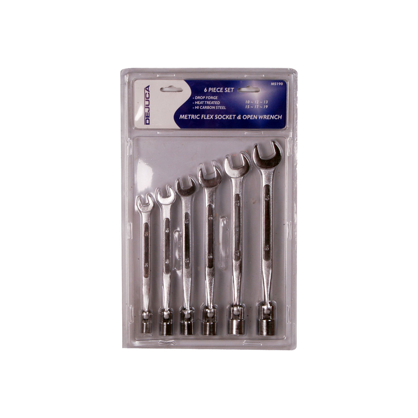 Dejuca - Swivel Spanner -  - Single - 6/pce10-19mm