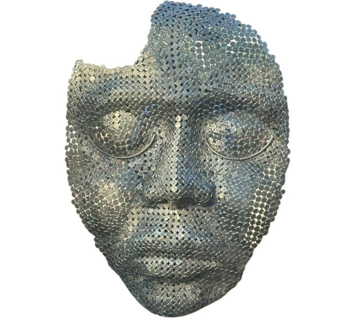 3D FACE MASK SCULPTURE