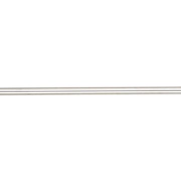 25 mm Stainless Steel Rod Brushed Silver 3.0 m