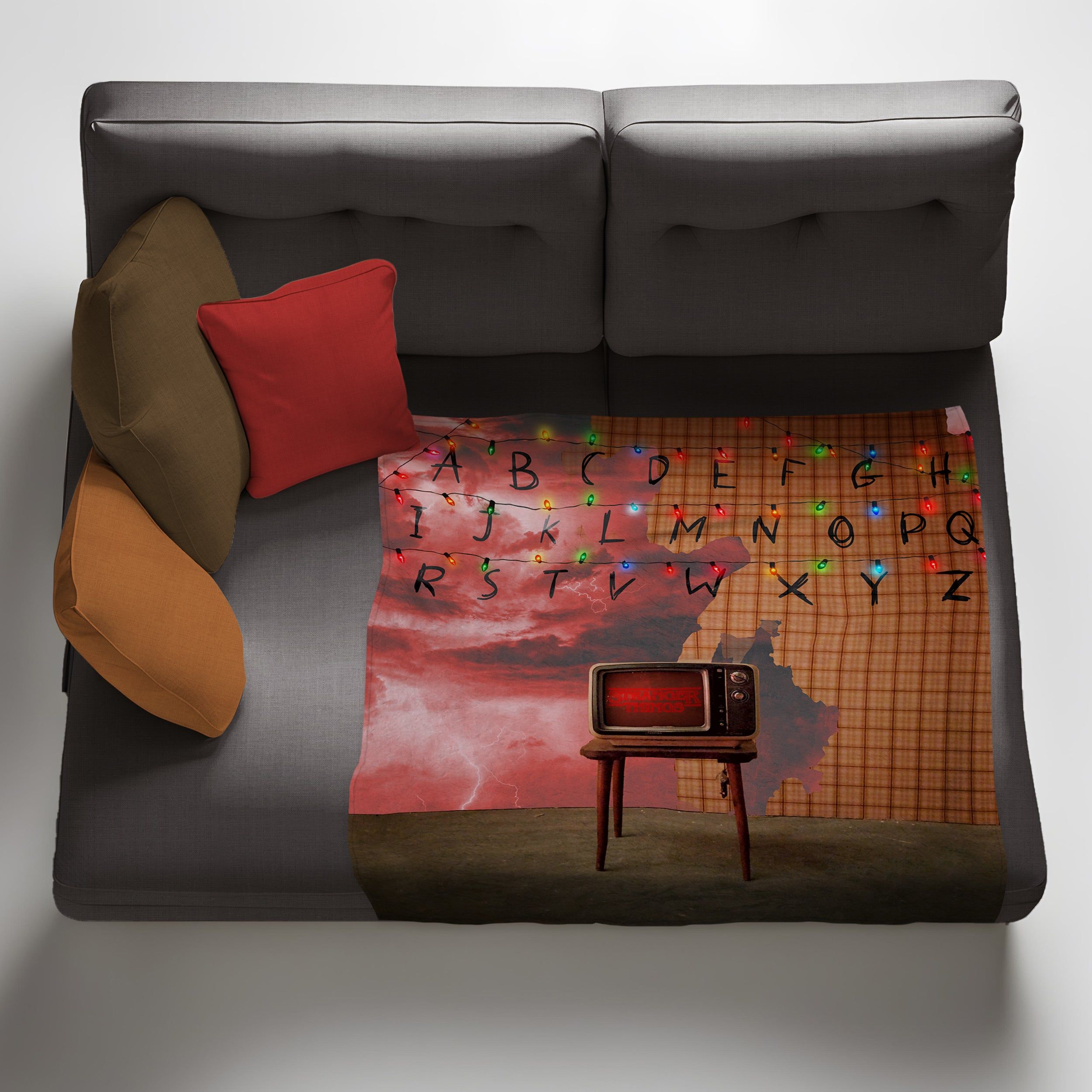 Stranger Things Light Weight Fleece Blanket LEROY MERLIN South Africa