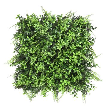 Artificial Foliage UV Protected - Green Wall: Green Amazon - 50cm x 50cm - 12x panels