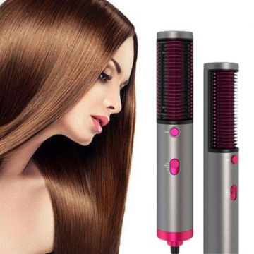 2-in-1 Hot Air Brush Dryer and Straightener