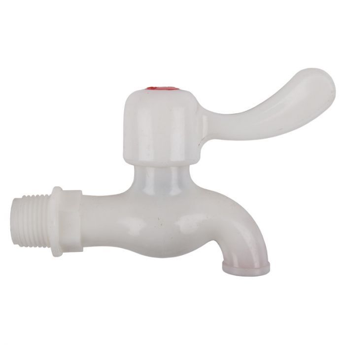 Kaufmann 15mm Plain Nylon Hose Tap - 2 Pack