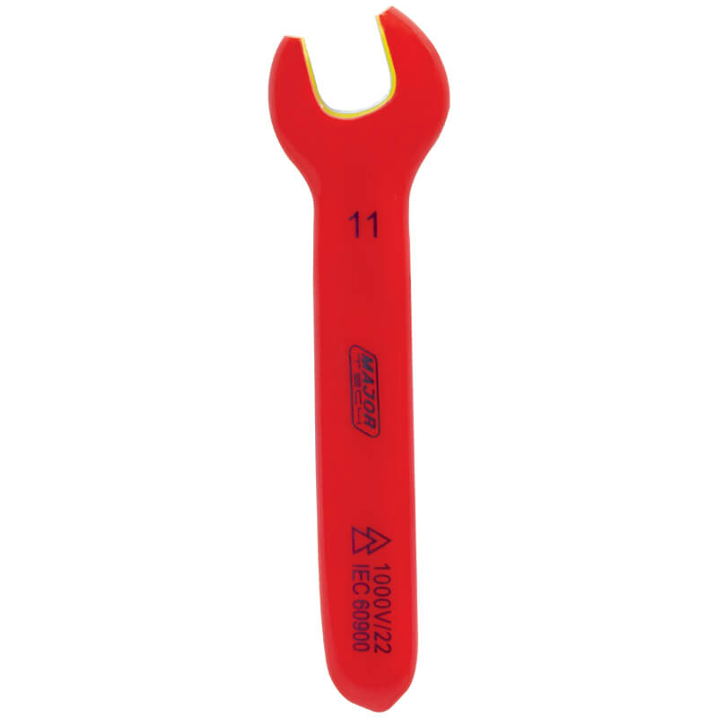11mm 1000V Insulated Open Spanner (VOSP11) - Major Tech