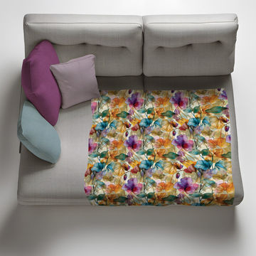God s Colourful Creation Light Weight Fleece Blanket
