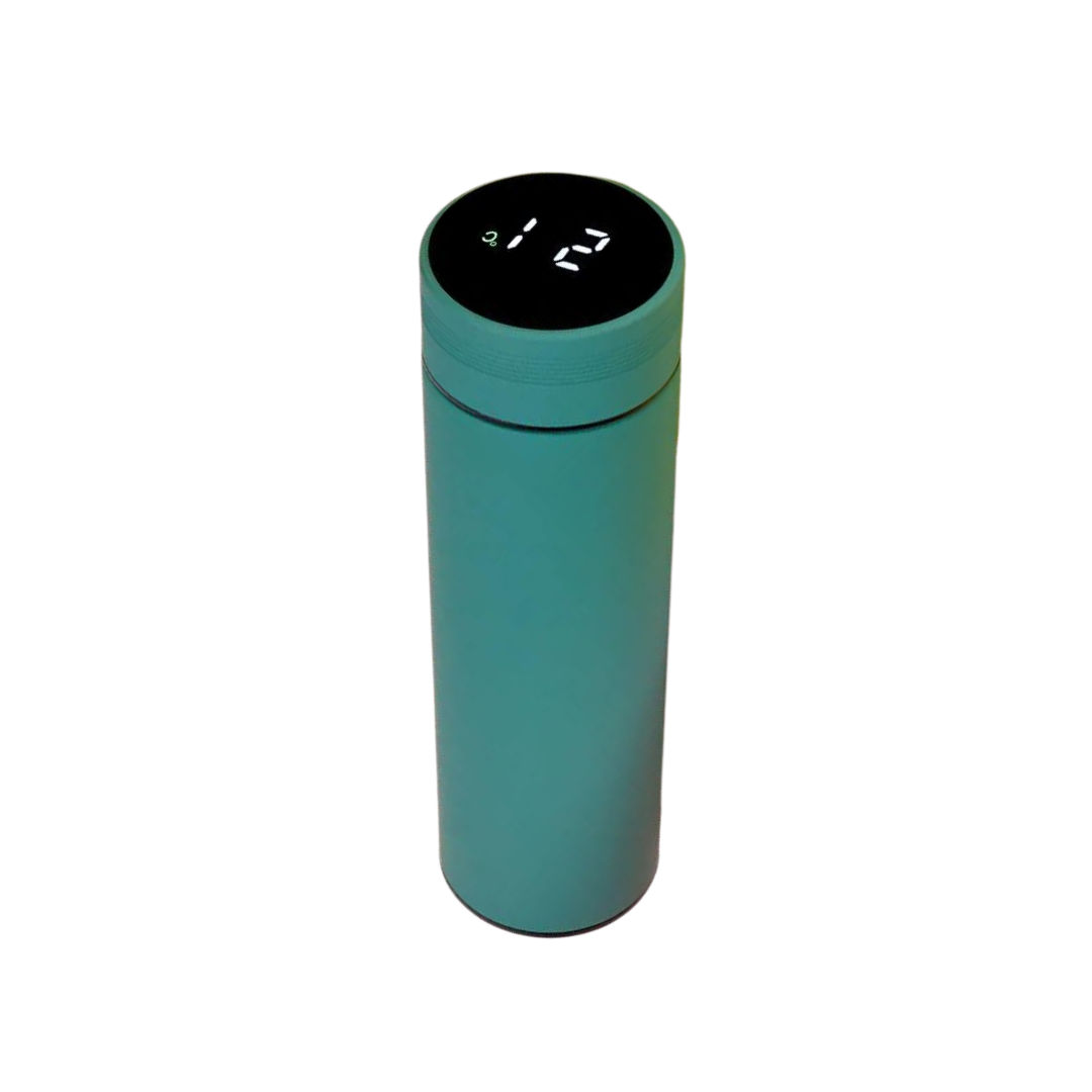Premium Quality Stylish Green Travel Mug with Digital Tempature Display