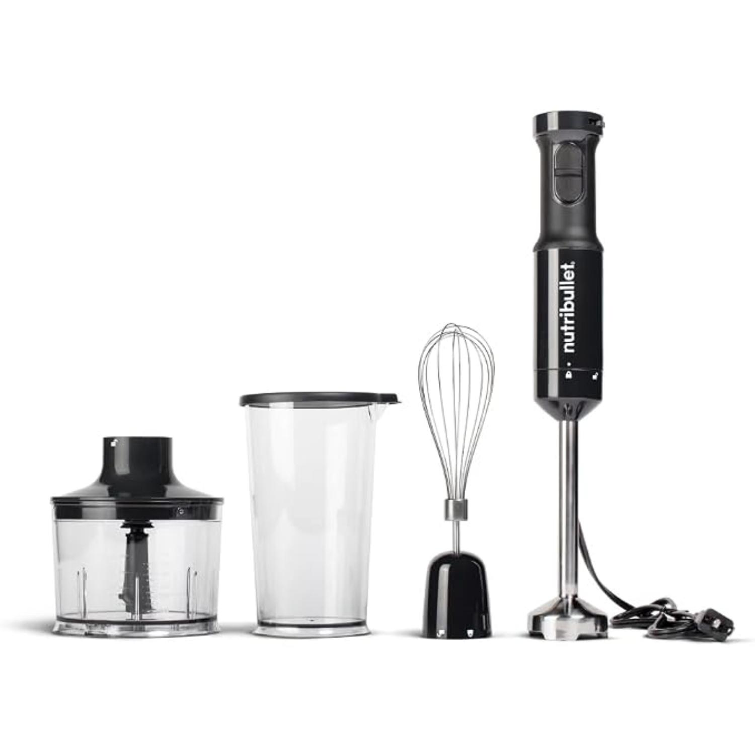nutribullet Immersion Blender Deluxe 6-Piece Hand Blender Set