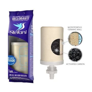 STEFANI 4" GAC Ceramic Candle - No Silver