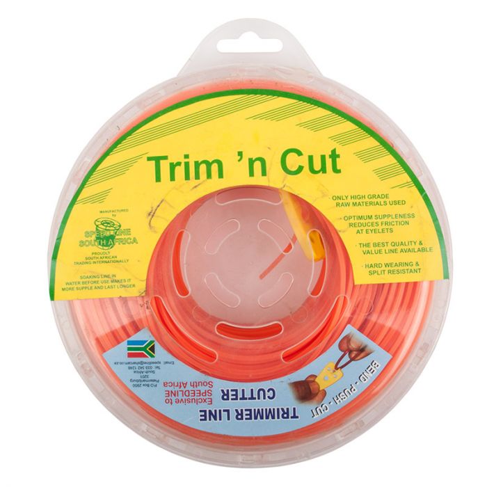 Trim n Cut Trimmer Line - 2.00mmx120m Square